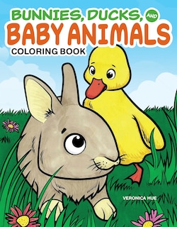 Couverture_Bunnies, Ducks, and Baby Animals Coloring Book