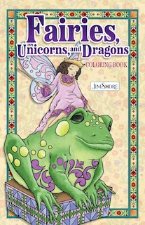 Couverture_Jim Shore Fairies, Gnomes & Dragons Coloring Book