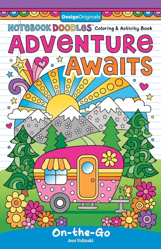 Couverture_Notebook Doodles Adventure Awaits