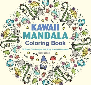 Front cover_Kawaii Mandala Coloring Book