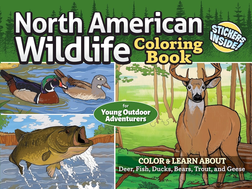 Couverture_North American Wildlife Coloring Book for Young Outdoor Adventurers