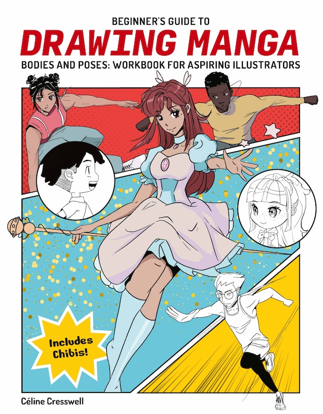 Front cover_Beginner's Guide to Drawing Manga Bodies and Poses