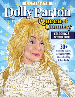 Couverture_Ultimate Dolly Parton Queen of Country Coloring Book