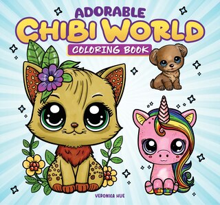 Front cover_Adorable Chibi World Coloring Book