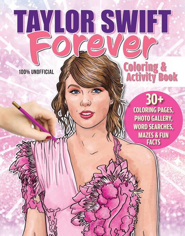 Couverture_Taylor Swift Forever Coloring & Activity Book