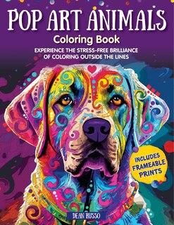 Couverture_Pop Art Animals Coloring Book