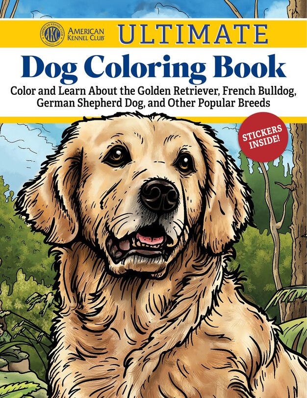 Couverture_AKC Ultimate Dog Coloring Book