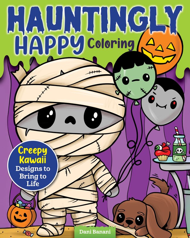 Front cover_Hauntingly Happy Coloring