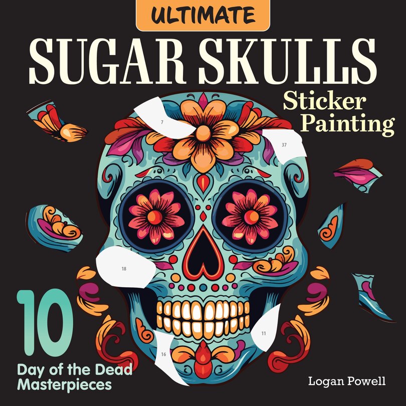 Couverture_Ultimate Sugar Skulls Sticker Painting