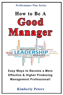 Couverture_How to Be a Good Manager