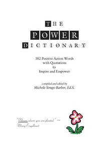 Front cover_The Power Dictionary