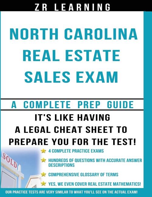 Couverture_North Carolina Real Estate Sales Exam Questions