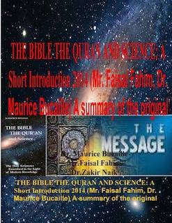 Couverture_The Bible the Quran and Science