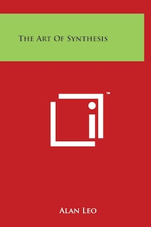 Couverture_The Art Of Synthesis