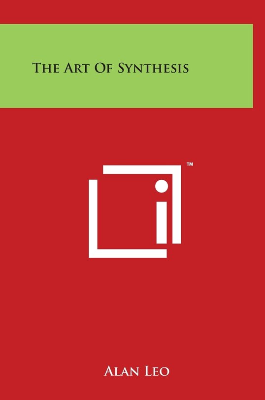 Couverture_The Art Of Synthesis