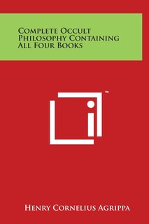 Couverture_Complete Occult Philosophy Containing All Four Books