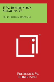 Couverture_F. W. Robertson's Sermons V3