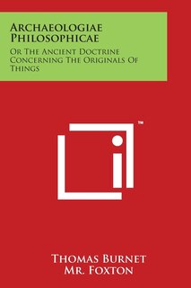 Couverture_Archaeologiae Philosophicae