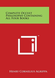 Couverture_Complete Occult Philosophy Containing All Four Books