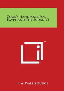 Front cover_Cook's Handbook for Egypt and the Sudan V1