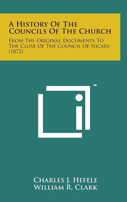 Couverture_A History of the Councils of the Church