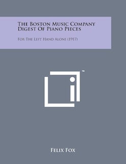 Couverture_The Boston Music Company Digest of Piano Pieces