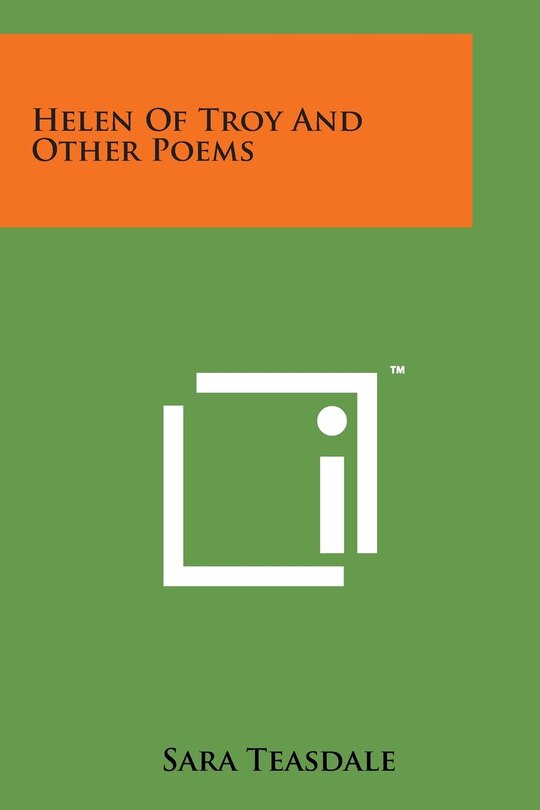 Couverture_Helen of Troy and Other Poems