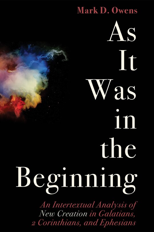 Front cover_As It Was in the Beginning