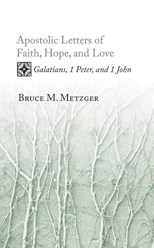 Front cover_Apostolic Letters of Faith, Hope, and Love