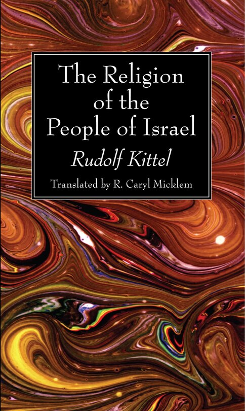 Front cover_The Religion of the People of Israel