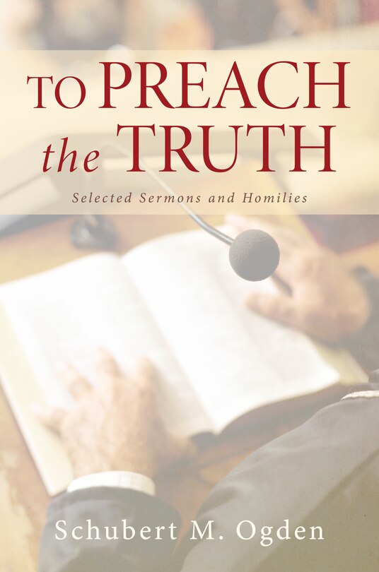 Couverture_To Preach the Truth
