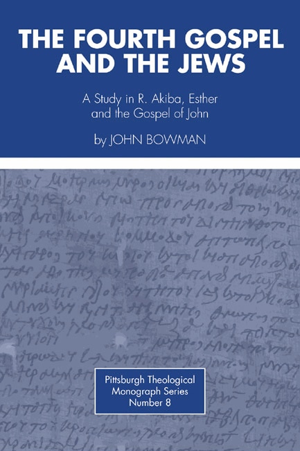 Front cover_The Fourth Gospel and the Jews
