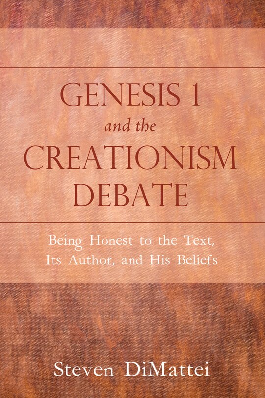 Front cover_Genesis 1 and the Creationism Debate