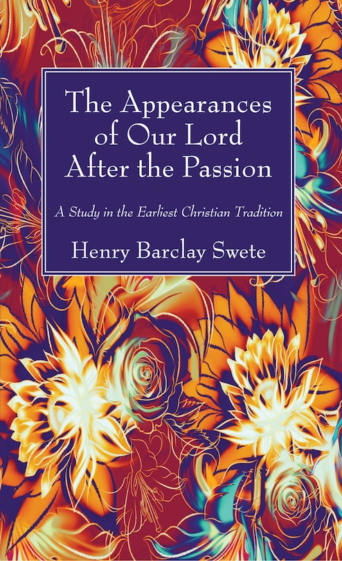 Front cover_The Appearances of Our Lord After the Passion