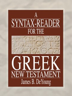 Couverture_A Syntax-Reader for the Greek New Testament