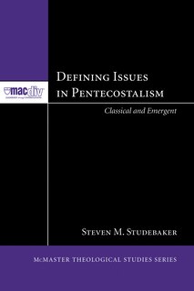 Front cover_Defining Issues in Pentecostalism