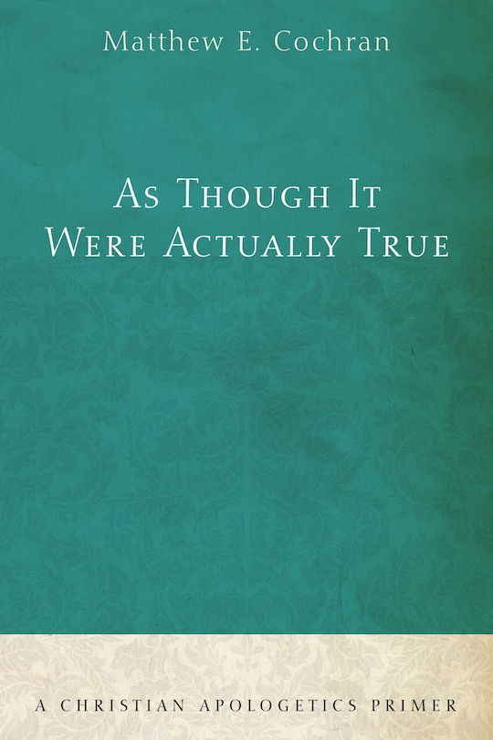 Couverture_As Though It Were Actually True