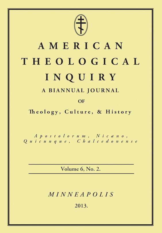Couverture_American Theological Inquiry, Volume Six, Issue Two