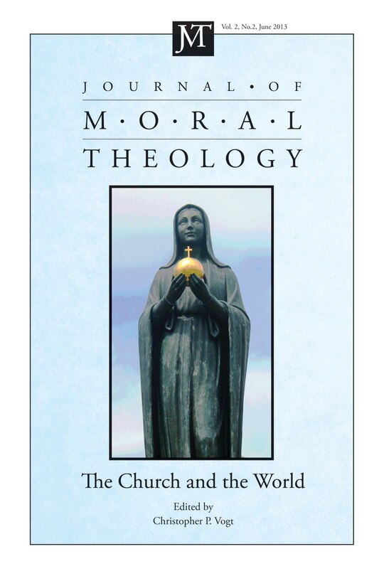 Front cover_Journal of Moral Theology, Volume 2, Number 2