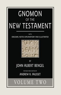 Couverture_Gnomon of the New Testament, Volume 2