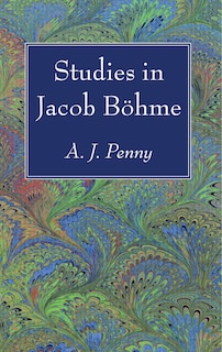 Front cover_Studies in Jacob B&ouml;hme