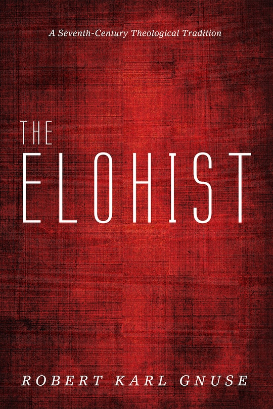Couverture_The Elohist