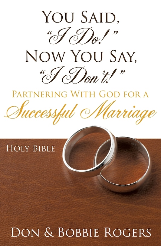 Couverture_You Said, I Do! Now You Say, I Don't!