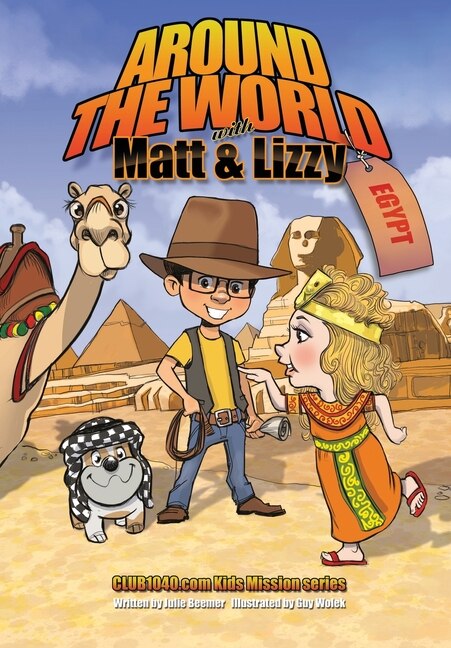 Front cover_Around the World with Matt and Lizzy - Egypt