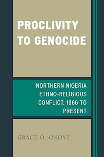 Front cover_Proclivity To Genocide