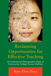 Front cover_Reclaiming Opportunities For Effective Teaching