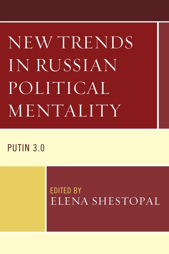 Couverture_New Trends In Russian Political Mentality