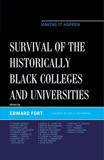 Front cover_Survival Of The Historically Black Colleges And Universities