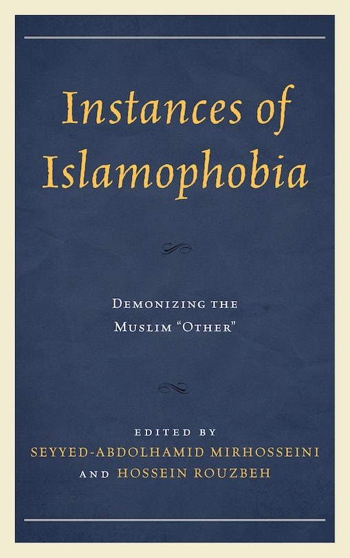 Couverture_Instances of Islamophobia