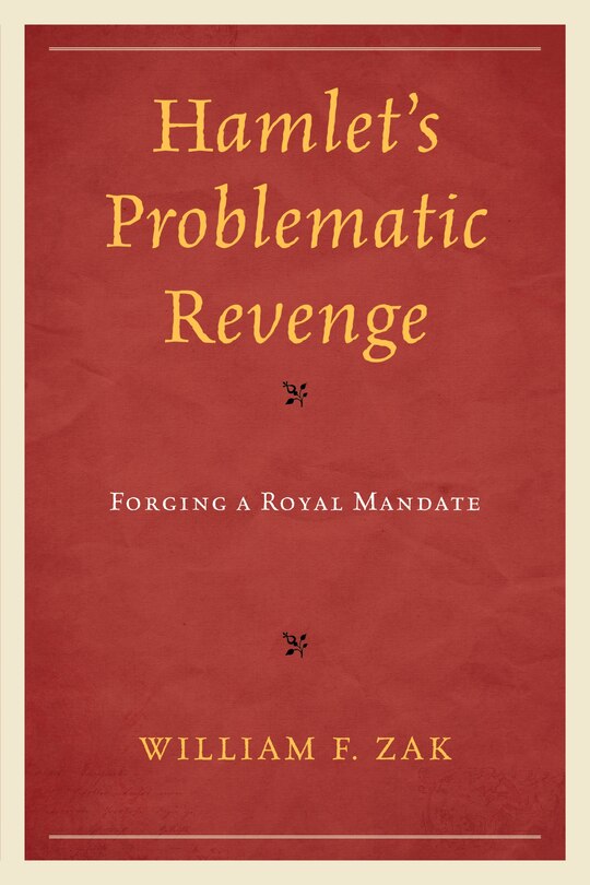 Front cover_Hamlet's Problematic Revenge